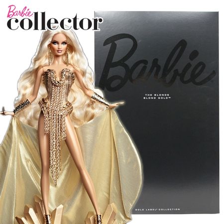 Barbie Limited Collection Doll The Blonds Blond Gold Barbie Doll X8263 Best Christmas And Birthday Gift For Girls