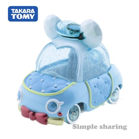 Takara Tomy Tomica Disney Motors Jewelry Way Ribonette Donald Duck Car Hot Pop Kids Toys Vehicle Diecast Metal Model