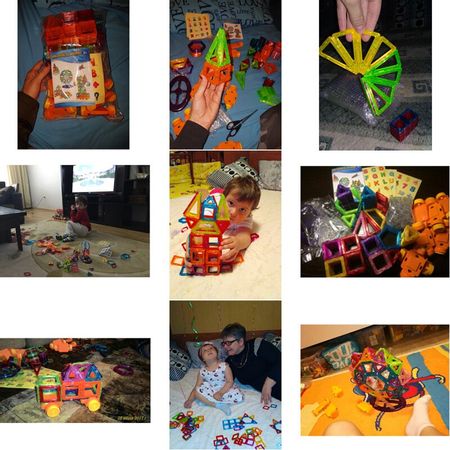 Mini Magnetic Designer Blocks Construction & Building Toy Magnetic Blocks Plastic Magnet Game Educational Toys for Children Gift