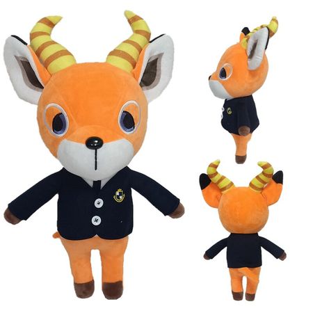 5pcs/lot  35cm Animal Crossing Beau Plush Toy Doll Animal Crossing Beau Plush  Doll Soft Stuffed Toys for Children Kids Gifts