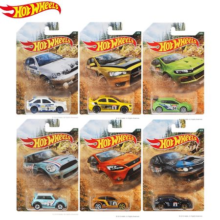 Original Hot Wheels Car Toys Diecast 1/64 Model Car Hotwheels Voiture Carro Hot Toys for Boys Collector Edition Ford Focus RS