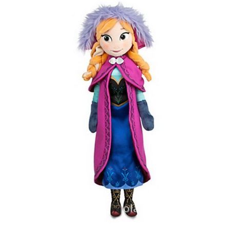 Frozen2 Princess Anna Elsa Dolls Snow Queen Princess Anna Elsa Doll Toys Stuffed Frozen Plush Kids Toys Christmas Gifts 40/50CM