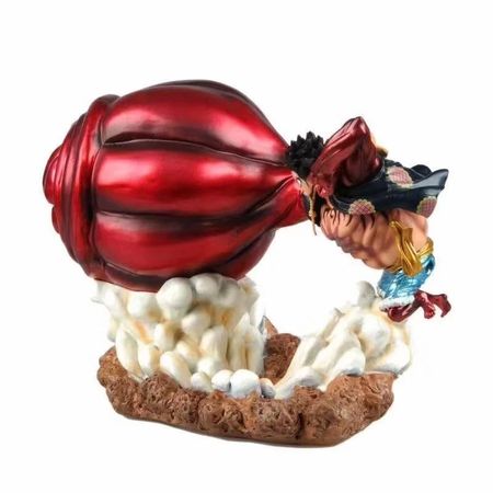 One Piece GK the Bound Man with Big Hand Luffy Statue Figure Model Toys
