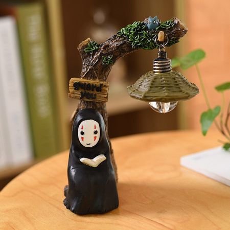 Spirited Away Little night light resin model furnishing accessories decorations for home  resin charms figurines for interior