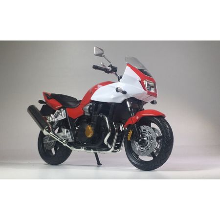 1:12 Red Color HONDA CB1300 Static Simulation Motorcycle Model Collection Figure Model Finished Product Festival Gift