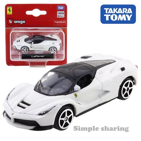 Takara Tomy Tomica Presents Burago Race & Play Series 3 Inch La Ferrari Car Kids Toys Motor Vehicle Diecast Metal Model