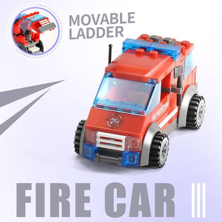 Creator Expert legoINGlys City Fire Bricks Model Fire Station Fire Truck Free Fire Car Building Blocks Toy For Children Boy Gift