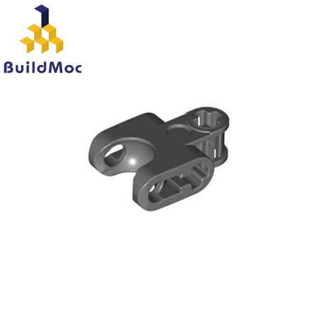 BuildMOC 60176 Technic, Axle Connector 2x3 Ball Socket For Building Blocks Parts DIY LOGO Educational Tech Parts Toys