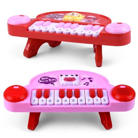 2019  Musical Instrument Toy Baby Kids Cartoon Animal keyboard Developmental Music Educational Toys For Children Gift