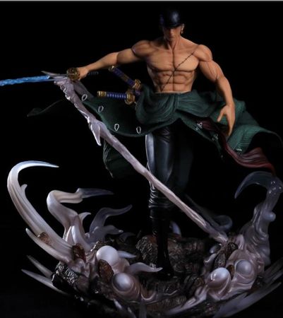One Piece Roronoa Zoro PVC Model Replaceable hand head Figure Santoryu  Anime Collection Action Figure Statue Toys