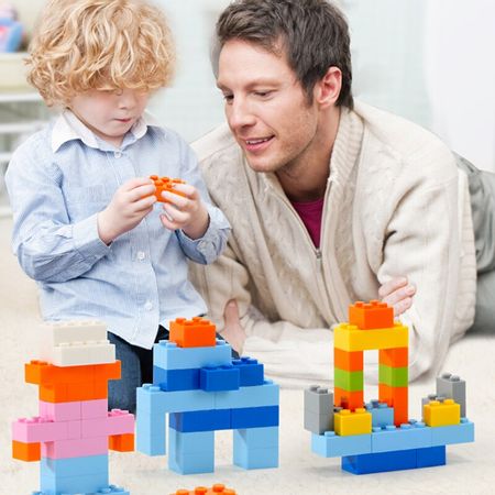 Small Size Building Blocks Colorful City DIY Creative Construction Bricks Bulk Educational Kids Toys Compatible All Brands