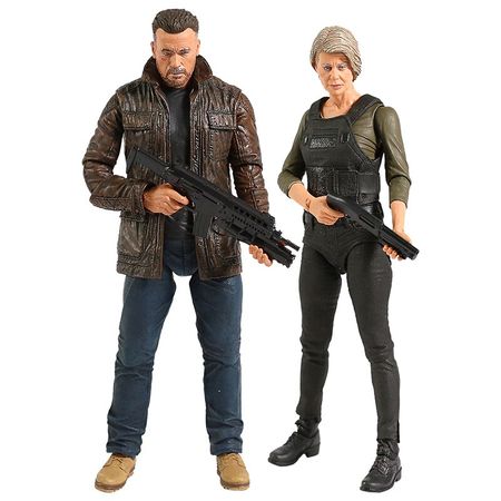 New Type NECA Terminator T-800 Dark Fate Sarah Action Figure Collectible Model Toy Gift