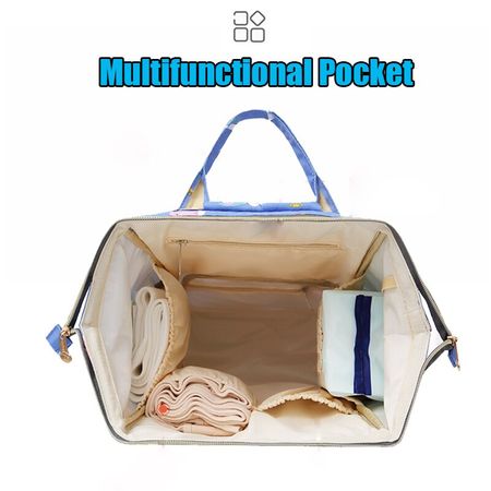 Baby Diaper Bag For Mommy Stroller Bags Large Capacity Waterproof Nappy Bag Kits Maternity Bag For Travel Backpack Nursing Bag