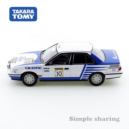 TOMICA LIMITED VINTAGE NEO LV-N185d 1/64 NISSAN BLUEBIRD SSS-R CALSONIC #10 1989