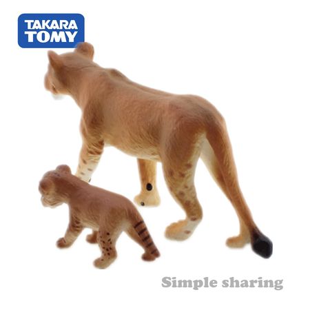 Takara Tomy Tomica Ania Animal Adventure As 17 Lioness Figure Model Kit Diecast Resin Baby Toys Funny Magic Kids Bauble