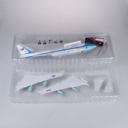 1:150 B747 Airplane Toy Resin US Air Force One Airplane Airliner Passager Plane Model