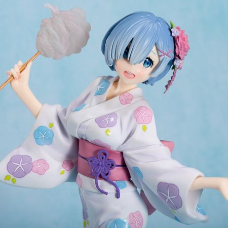 24CM Rem Yukata Sexy Anime Figure Re:Life in a Different World from Zero Rem Yukata Ver. PVC Action Figure Collectible Model Toy