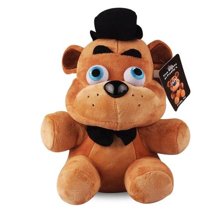 2pcs/lot FNAF Freddy Fazbear Bear & Fox Foxy Plush Freddy Bear & Foxy Plush Five Nights At Freddy's Stuffed Toys Doll for Kids