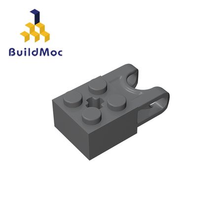 BuildMOC Compatible Assembles Particles 92013 2x2 For Building Blocks DIY LOGO Educational High-Tech Spare Toys