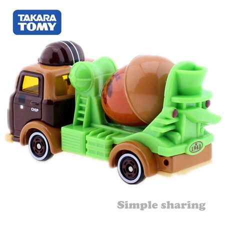 Takara Tomy Tomica Disney Motor Works Truck Model Kit DM-16 Casplus Chip & Dale CAR Diecast Anime Figure Kids Toys