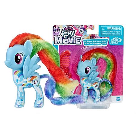 Original My Little Pony Toys Friendship Is Magic Rainbow Dash Pinkie Model Toy for Little Girl Lifts Reborn Cute Dolls Bonecas