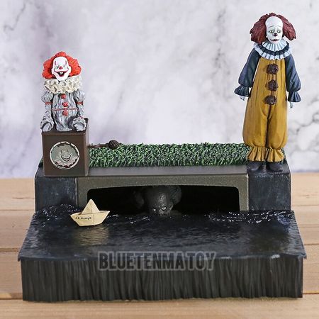 NECA Toys Stephen King's It Pennywise Accessory Set PVC Action Figure Collectible Model Toy