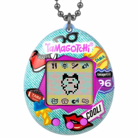 Tamagotchi Original Denim Patches Virtual Pet