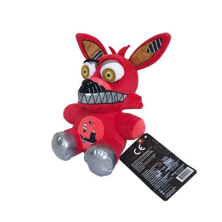 1pcs 18cm FNAF Foxy Plush Toys Five Nights at Freddy's Nightmare Foxy Fox Plush Toy Soft Stuffed Toys Doll for Kids Gifts