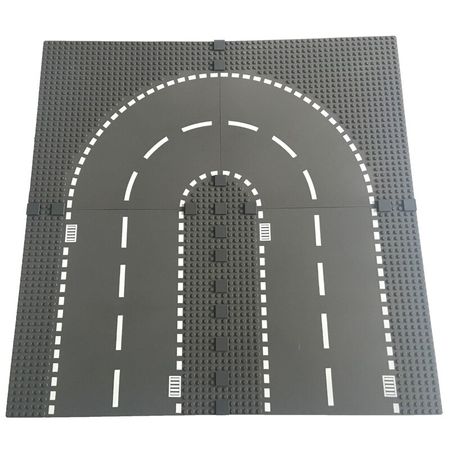 DIY Enlighten Plastic Building Block Bricks 100Pcs Flat Tile 2x2  Toys For Kids Compatible Assembles Particles