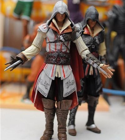NEW Assassin's Creed Figure Connor Action 15cm Figures Super Movable Joints Pvc Figurines Colection Anime Decoration Toys