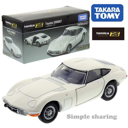 Takara Tomy TOMICA Premium RS Toyato 2000GT White Scale 1/43 Diecast Toy Car