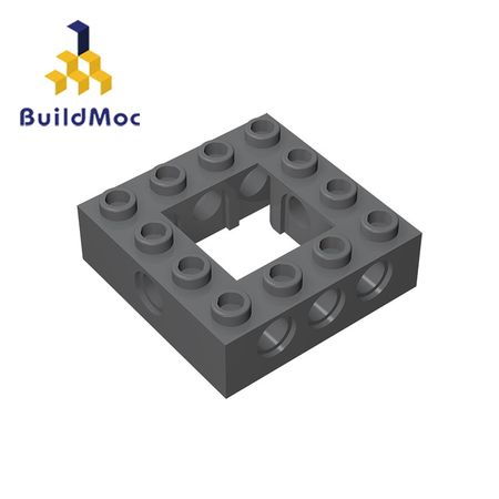 BuildMOC Compatible Assembles Particles 32324 4x4 For Building Blocks Parts DIY LOGO Educational Tech Parts Toys