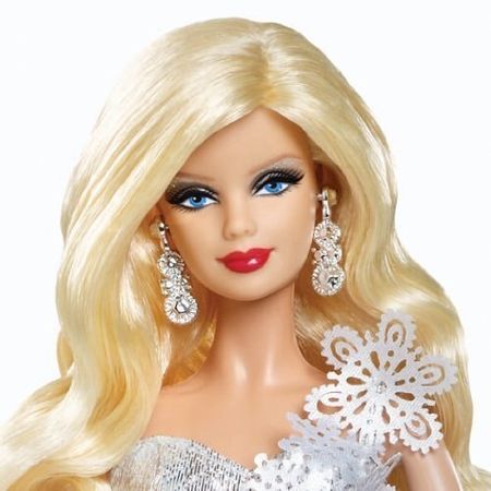 Limited Collection Barbie Doll Barbie Collector 2013 Holiday Doll X8271