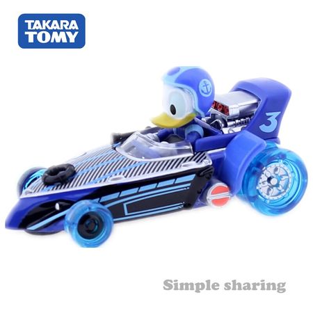 TAKARA TOMY Tomica MRR 10 Disney Donald Duck Roadster Car Diecast Baby Toys Funny Magic Kids Doll Hot Pop Bauble