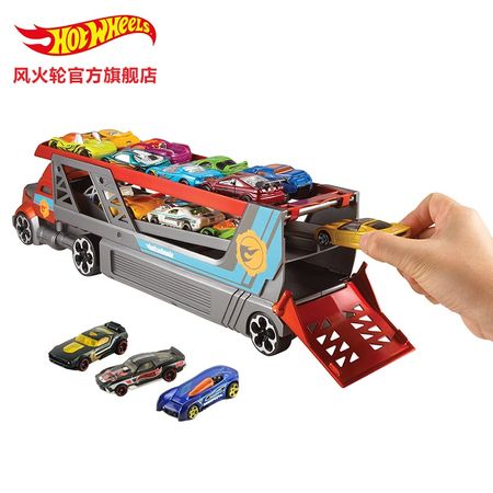 Hot Wheels Fire Launch Heavy Attack Car CDJ19 And CKC09 Hot Wheels Cars Toys Boys Gift Baby Educational Toys