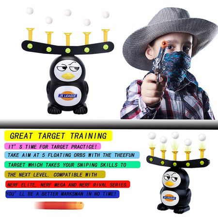 Electric Ball Target Hanging Safe Flying Shooting Toy Floating Interaction Game Ball Target For Outdoor Fun Sport Toy