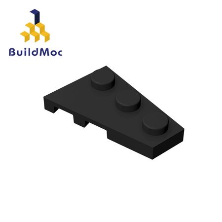 BuildMOC Compatible Assembles Particles 43722 2x3 For Building Blocks DIY LOGO Educational High-Tech Spare Toys