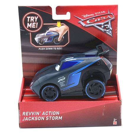 Disney Pixar Cars 3 Plastic Pull Back Car Toys Lightning McQueen Jackson Storm Car Toy For Children Birthday Christmas Gift