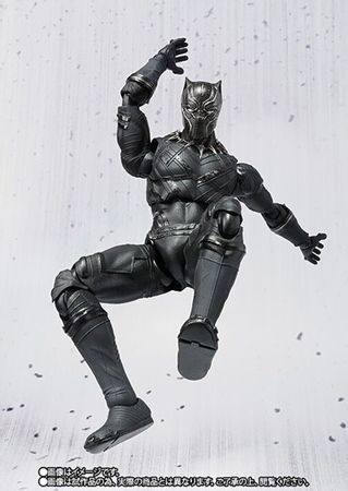 Black Panther Figure Toy Black Panther Action Figure Doll Gift 16cm