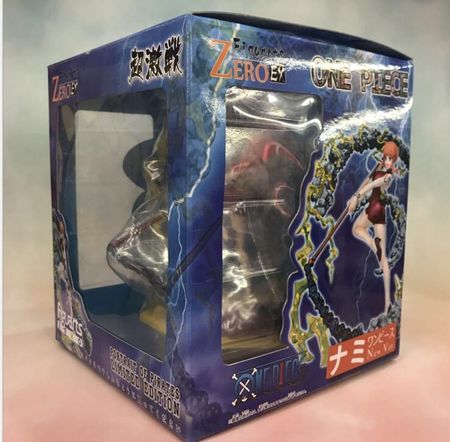 Anime One Piece Fighting Ver. Nami 1/8 scale painted Extra Battle Black Ball PVC Action figure Model Toys