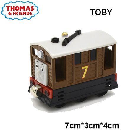 1:43 Thomas and Friends Metal Alloy Magnetic Train Toys Thomas Base Small Train Locomotive Car Toy Children Boy Educational Toy
