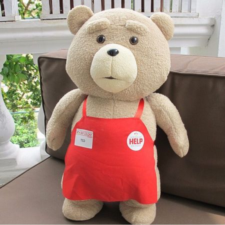 2017 Movie Teddy Bear Ted 2 Plush Toys In Apron 48CM Soft Stuffed Animals & Plush Dolls