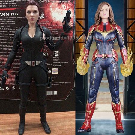 Crazy Toys 1/6 Black Widow Action Figure Team of Prototyping Captain Figures Collectable Model Toys Doll Gift for Christmas