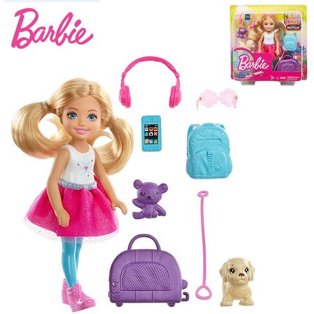 Chelsea Barbie Doll Original Toys Girls Travel Barbie Accessories Baby Toy Doll Juguetes Dolls Toys for Girls Gift