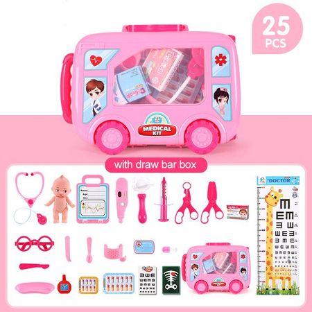 Suitcase-25PCS-Pink