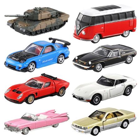 Takara Tomy Tomica Premium Car Tank Plane Vehicles HONDA NISSAN GTR Porsche TOYOTA Subaru Diecast Model Kit Toys