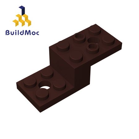 BuildMOC Compatible Assembles Particles 11215 Bracket 5 x 2 x 1 1/3 For Building Blocks Parts DIY LOGO Educational gift Toys