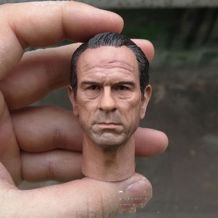 1/6 ScaleTommy Lee Jones Men In Black  male head sculpt carved model  fits  12 