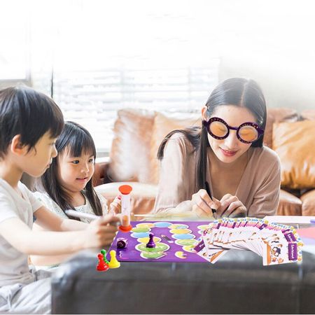 Googly Eyes Drawing Game Of Wacky Vision Aeroplane Chess Google Modern Ludo Plastic Glasses Parent Child Toys Christmas Gift 3
