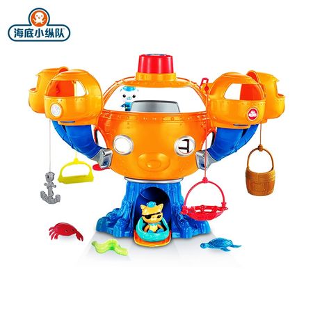 Octonauts Ocean Adventure Action Toy Figures Light Music Joy Octopus Castle Scenes Children Educational Toy Birthday Gift